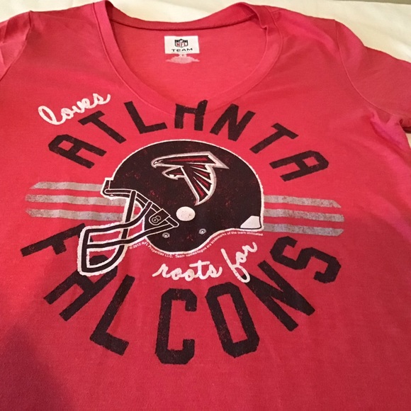 ATLANTA FALCONS NFL Ladies T-shirt XS - Picture 2 of 7